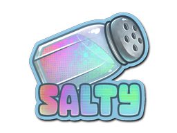 Item Sticker | Salty (Holo)