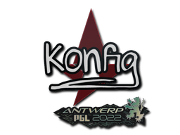 Item Sticker | k0nfig | Antwerp 2022