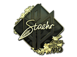 Item Sticker | Staehr (Gold) | Rio 2022