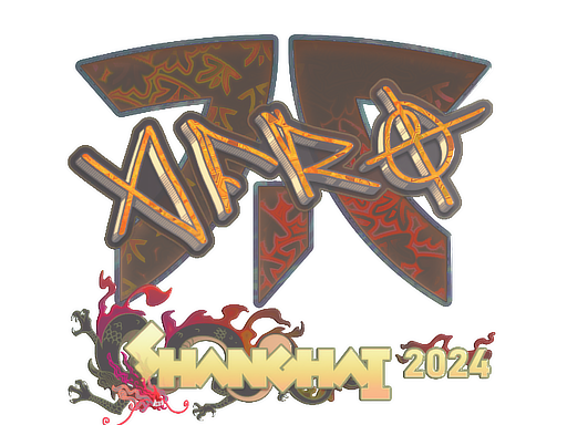 Item Sticker | afro (Holo) | Shanghai 2024