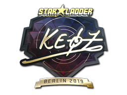 Item Sticker | Keoz (Gold) | Berlin 2019