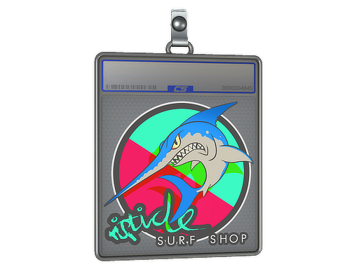 Item Sticker Slab | Watermelon Stabbyfish