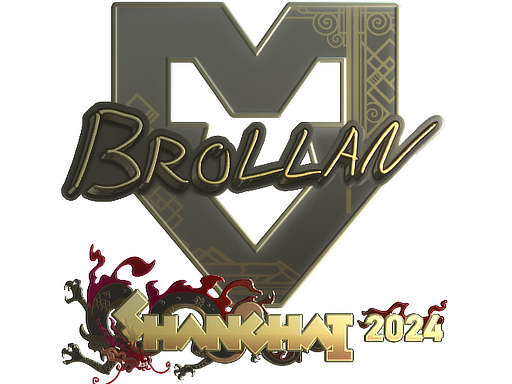 Item Sticker | Brollan (Gold) | Shanghai 2024