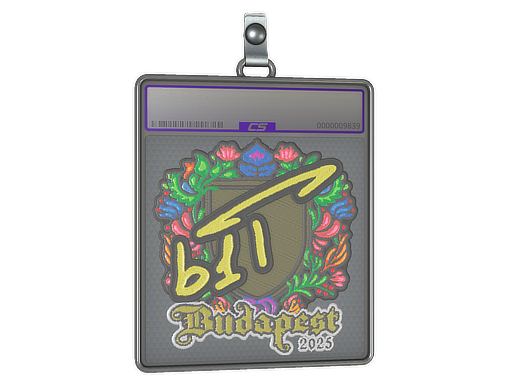 Item Sticker Slab | b1t (Embroidered) | Budapest 2025