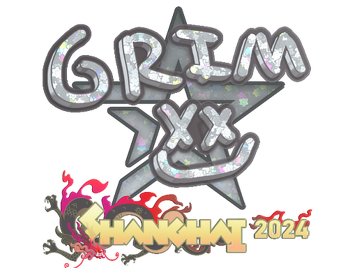 Item Sticker | Grim (Glitter) | Shanghai 2024