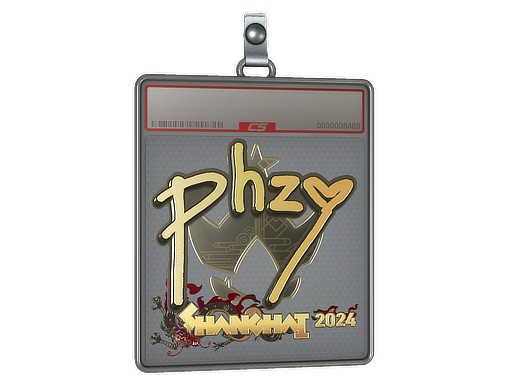 Item Sticker Slab | phzy (Gold) | Shanghai 2024
