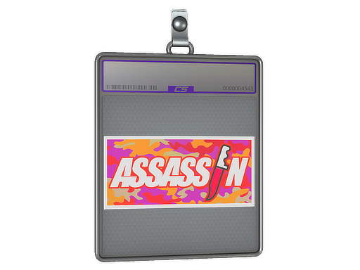 Item Sticker Slab | Assassin (Holo)