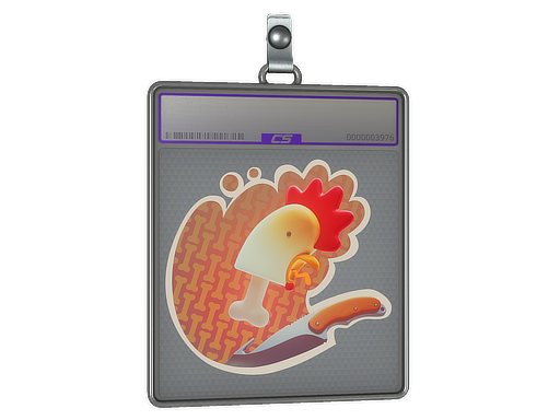Item Sticker Slab | Bonehead (Holo)