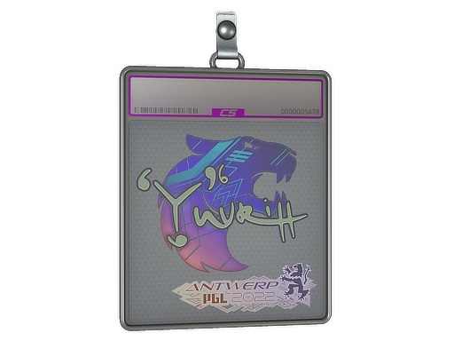 Item Sticker Slab | yuurih (Holo) | Antwerp 2022