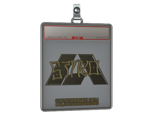 Item Sticker Slab | STYKO (Gold) | Copenhagen 2024