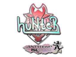 Item Sticker | huNter (Holo) | Antwerp 2022