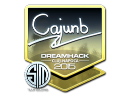 Item Sticker | cajunb (Foil) | Cluj-Napoca 2015