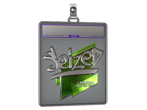 Item Sticker Slab | seized (Foil) | Boston 2018
