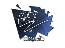 Item Sticker | apEX | Cologne 2016