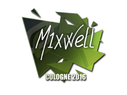 Item Sticker | mixwell | Cologne 2016