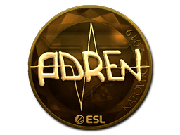 Item Sticker | AdreN (Gold) | Katowice 2019