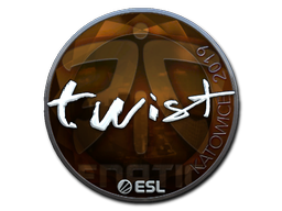 Item Sticker | twist (Foil) | Katowice 2019