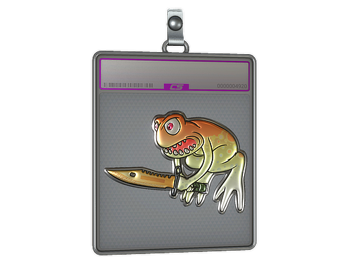 Item Sticker Slab | Lore Poison Frog (Foil)