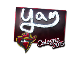 Item Sticker | yam (Foil) | Cologne 2015