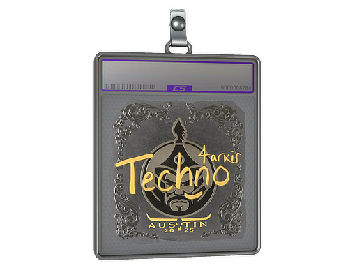 Item Sticker Slab | Techno4K (Foil) | Austin 2025