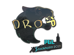Item Sticker | drop (Holo) | Stockholm 2021