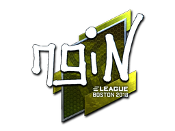 Item Sticker | ngiN (Foil) | Boston 2018