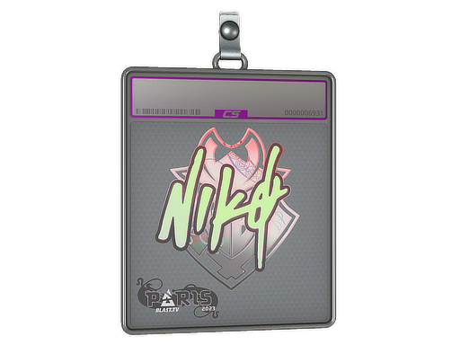 Item Sticker Slab | NiKo (Holo) | Paris 2023