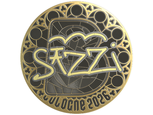 Item Sticker | s1zzi (Gold) | Cologne 2026