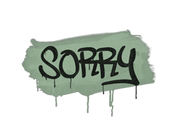 Item Sealed Graffiti | Sorry (Cash Green)