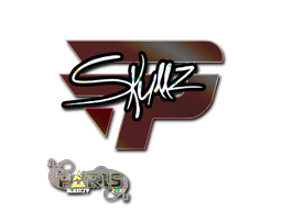 Item Sticker | skullz (Glitter) | Paris 2023