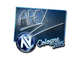 Item Sticker | apEX (Foil) | Cologne 2015