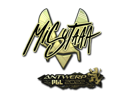Item Sticker | misutaaa (Gold) | Antwerp 2022
