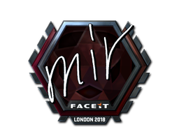 Item Sticker | mir (Foil) | London 2018