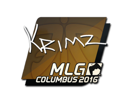 Item Sticker | KRIMZ | MLG Columbus 2016