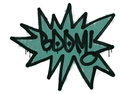 Item Sealed Graffiti | BOOM (Frog Green)