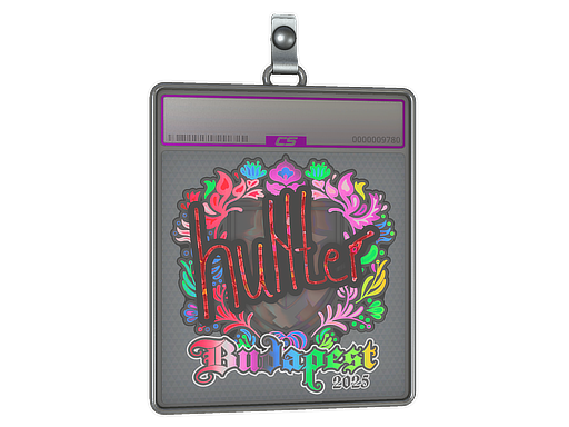 Item Sticker Slab | huNter- (Holo) | Budapest 2025