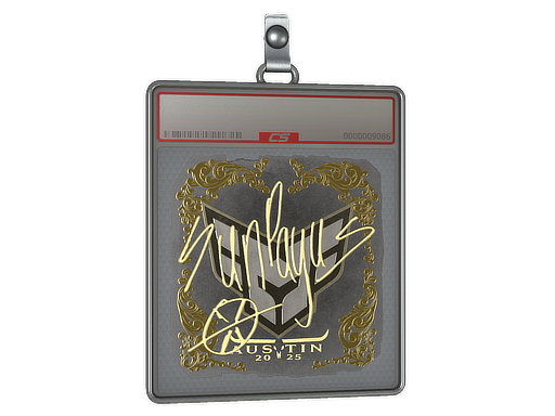 Item Sticker Slab | SunPayus (Gold) | Austin 2025