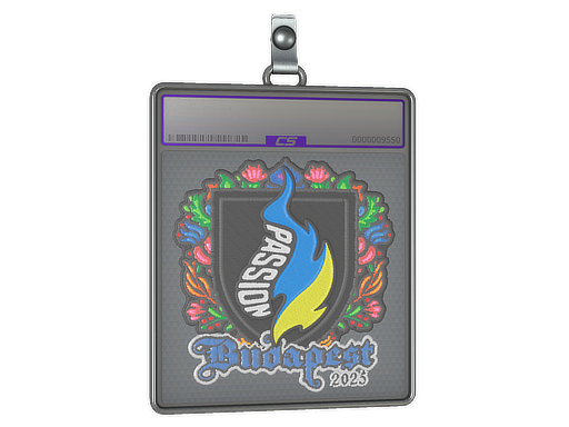 Item Sticker Slab | Passion UA (Embroidered) | Budapest 2025