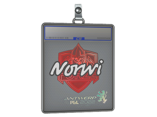 Item Sticker Slab | Norwi | Antwerp 2022