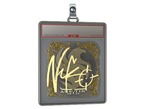 Item Sticker Slab | NiKo (Gold) | Austin 2025