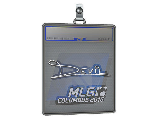 Item Sticker Slab | DEVIL | MLG Columbus 2016