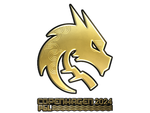 Item Sticker | Team Spirit (Gold) | Copenhagen 2024