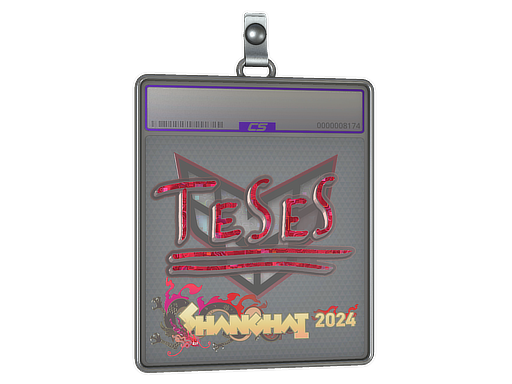 Item Sticker Slab | TeSeS (Glitter) | Shanghai 2024
