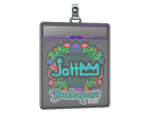Item Sticker Slab | jottAAA (Embroidered) | Budapest 2025