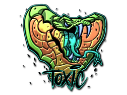 Cosmetic Sticker | Toxic (Foil) of Craft