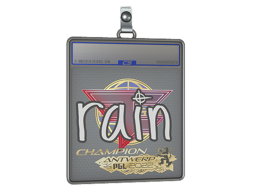 Item Sticker Slab | rain (Champion) | Antwerp 2022