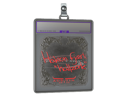 Item Sticker Slab | hallzerk (Foil) | Austin 2025