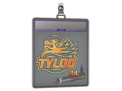 Item Sticker Slab | Tyloo (Holo) | Stockholm 2021