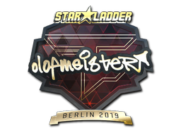 Item Sticker | olofmeister (Gold) | Berlin 2019