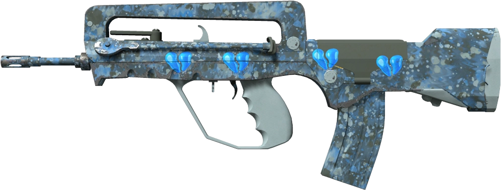 Item FAMAS | Cyanospatter